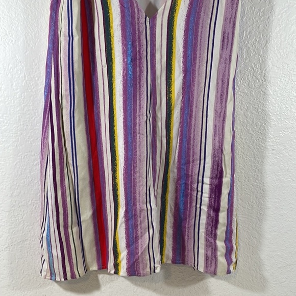 FOREVER 21 Contemporary Stripe Dress NWT Sleeveless Strappy Size Small - Picture 6 of 8